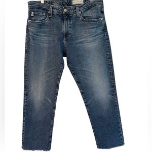 Anthropologie  Women’s Blue Straight Jeans Classic Style Nolan Ankle size 29